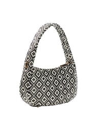 GUESS RIANEE Mini bolso hobo tejido NEGRO - Bolsos Mujer - 3