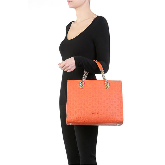 Embossed Heritage Bolso de mano NARANJA - Bolsos Mujer