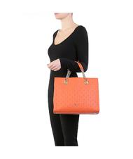 POLLINI Embossed Heritage Bolso de mano NARANJA - Bolsos Mujer - 6