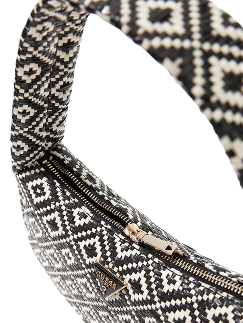 RIANEE Mini bolso hobo tejido NEGRO - Bolsos Mujer