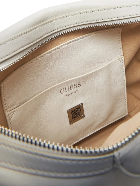 EVA Bolso de hombro de piel blanco óptico - Bolsos Mujer