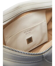 GUESS EVA Bolso de hombro de piel blanco óptico - Bolsos Mujer - 4