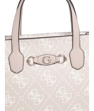 GUESS IZZY 2 Bolso de mano con bandolera logotipo de arena - Bolsos Mujer - 3