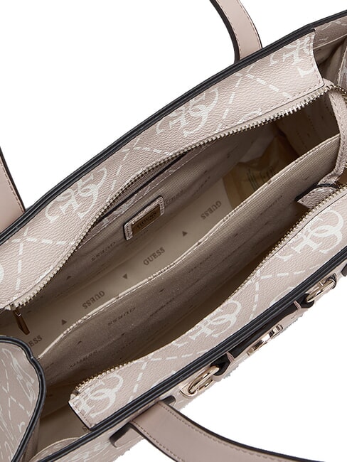 IZZY 2 Bolso de mano con bandolera logotipo de arena - Bolsos Mujer