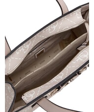 GUESS IZZY 2 Bolso de mano con bandolera logotipo de arena - Bolsos Mujer - 5