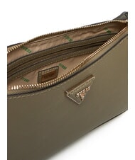 GUESS ECO JAZLYNN Bolso de hombro con estampado saffiano sabio - Bolsos Mujer - 4