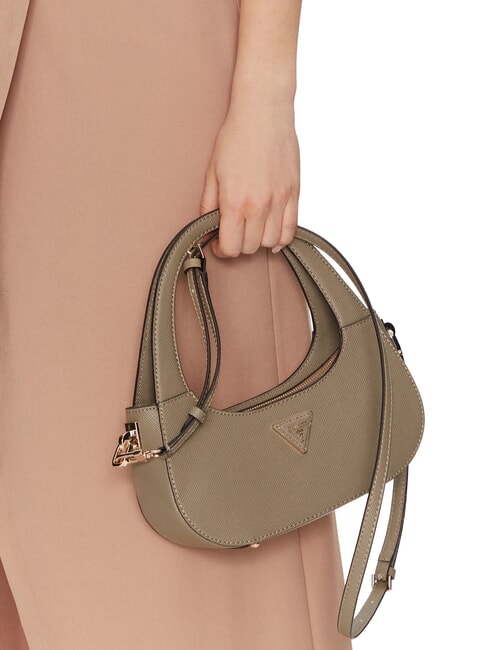 ECO JAZYLYNN Bolso hobo ST Saffiano con correa para el hombro sabio - Bolsos Mujer