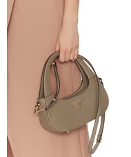 GUESS ECO JAZYLYNN Bolso hobo ST Saffiano con correa para el hombro sabio - Bolsos Mujer - 5