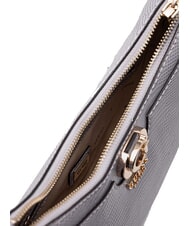 GUESS ORLINA Bolso de hombro con estampado de lagarto gris lavanda - Bolsos Mujer - 5