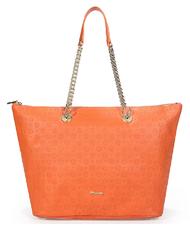 POLLINI Embossed Heritage Bolso shopper de hombro NARANJA - Bolsos Mujer - 2