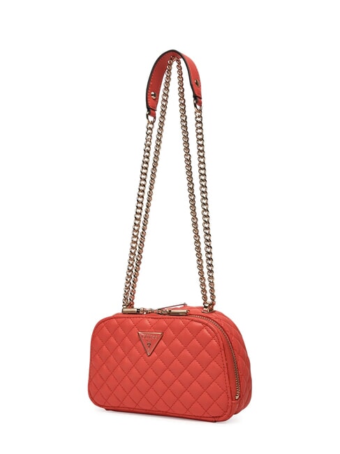 ECO RIANEE Bolso acolchado convertible rojo coral - Bolsos Mujer