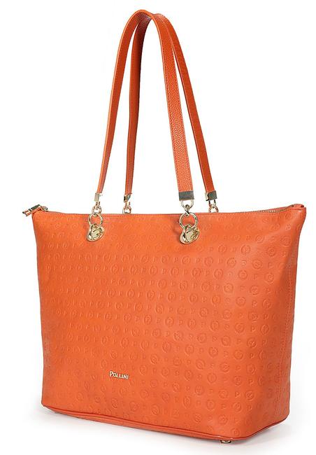 Embossed Heritage Bolso shopper de hombro NARANJA - Bolsos Mujer