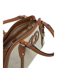 GUESS SEBINA Bolso de mano con bandolera natural/caramelo - Bolsos Mujer - 6