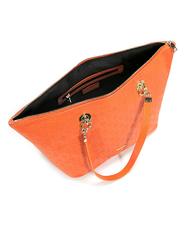 POLLINI Embossed Heritage Bolso shopper de hombro NARANJA - Bolsos Mujer - 5