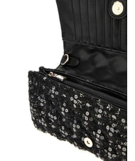 GUESS GIULLY Bolso de mano con lentejuelas oro negro - Bolsos Mujer - 3