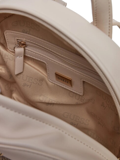 GIRL Mini mochila 4g aop beige blanco - Bolsos Mujer