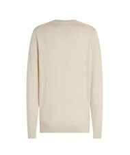 TOMMY HILFIGER PIMA Jersey de mezcla de cachemir con cuello redondo leche de avena brezo - Suéteres de los hombres - 2