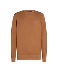 TOMMY HILFIGER TH  Suéter de cuello redondo caqui de las tierras altas/multicolor - Suéteres de los hombres - 3