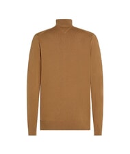 TOMMY HILFIGER TH  Suéter de cuello alto con cremallera lienzo de safari - Suéteres de los hombres - 3