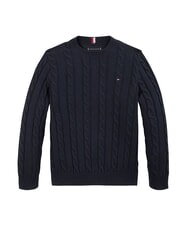 TOMMY HILFIGER TH KIDS Suéter de algodón para bebé cielo del desierto - Suéteres para niños - 3