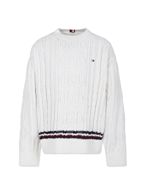 TH KIDS Su&eacute;ter para ni&ntilde;os p&eacute;talo de marfil - Su&eacute;teres para ni&ntilde;os