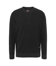 TOMMY HILFIGER TH JEANS Su&eacute;ter de cuello redondo negro - Su&eacute;teres de los hombres - 3