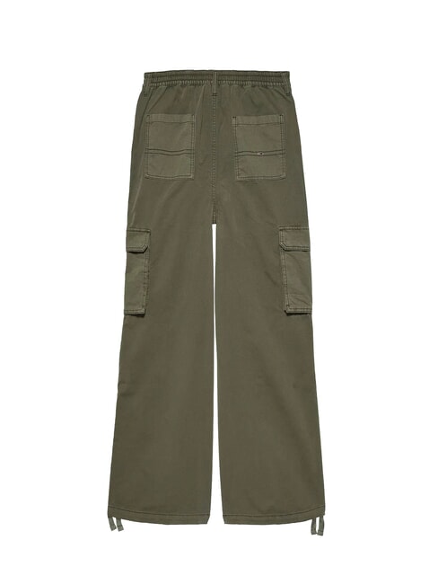 TH JEANS CLAIRE Pantalones cargo verde fatiga - Pantalones de mujer