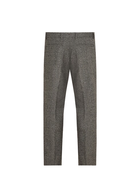 TH  Pantalones de mezcla de lana brezo gris claro - Pantalones
