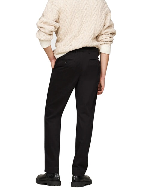 TH  Pantalones de algod&oacute;n para hombre negro - Pantalones