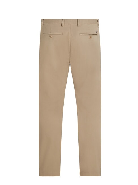 TH BLEECKER Pantalones ajustados beige - Pantalones