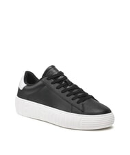 TOMMY HILFIGER TH JEANS  Zapatillas altas de piel negro - Zapatos Hombre - 2