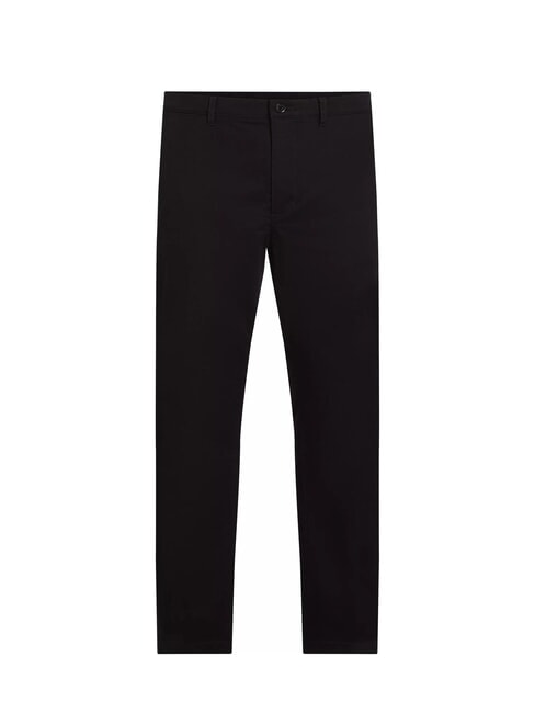 TH  Pantalones de algod&oacute;n para hombre negro - Pantalones