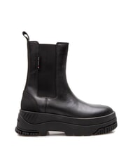 TOMMY HILFIGER TH JEANS  Botines altos de piel - Zapatos Mujer