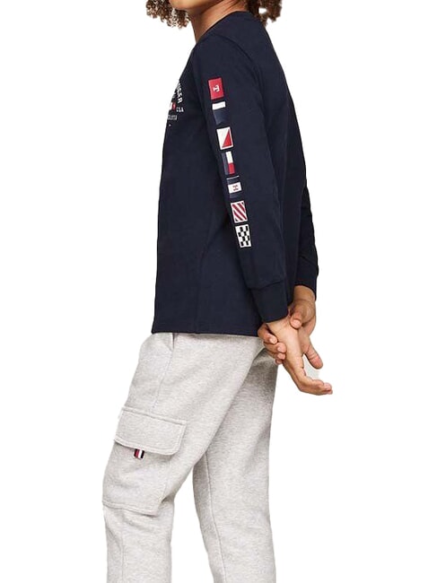 TH KIDS Camiseta de algod&oacute;n de manga larga cielo del desierto - Camiseta ni&ntilde;o