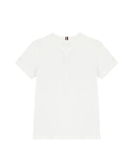 TOMMY HILFIGER TH KIDS Camiseta de algodón de manga corta blanco - Camiseta niño - 3