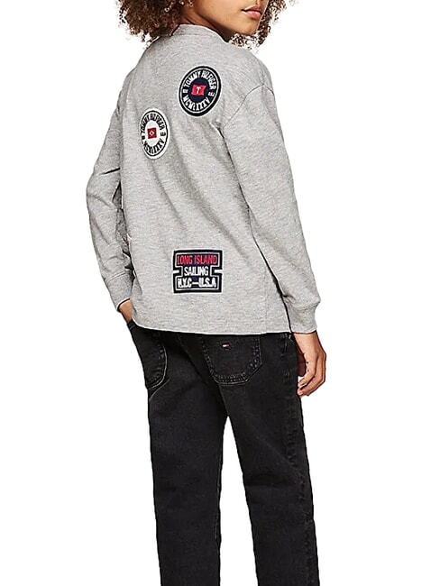 TH KIDS Tommy Camiseta de algodón brezo gris claro - Camiseta niño