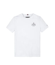 TOMMY HILFIGER TH KIDS Camiseta de algodón de manga corta blanco - Camiseta niño - 3
