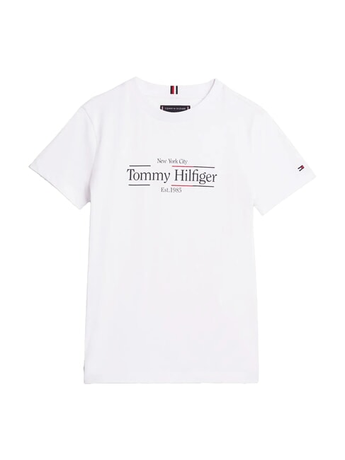 TH KIDS Camiseta de algod&oacute;n de manga corta blanco - Camiseta ni&ntilde;o