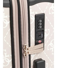 GUESS BERTA 22 Equipaje de mano expandible logotipo de arena - Equipaje de mano - 4