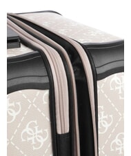 GUESS BERTA 22 Equipaje de mano expandible logotipo de arena - Equipaje de mano - 5