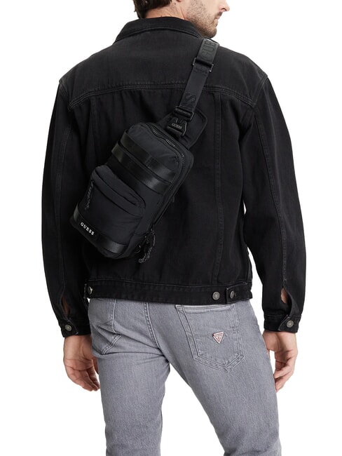 ASTI Bolso de hombro NEGRO - Bandoleras Hombre