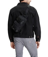 GUESS ASTI Bolso de hombro NEGRO - Bandoleras Hombre - 4