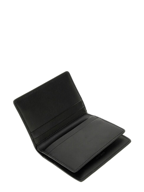 MILANO Tarjetero de cuero NEGRO - Carteras Hombre