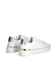 LIUJO KIKI 01 Zapatillas de cuero blanco / dorado claro - Zapatos Mujer - 3