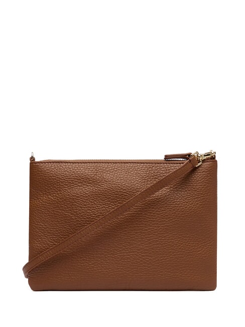 BEST CROSSBODY Minibolso de piel co&ntilde;ac - Bolsos Mujer