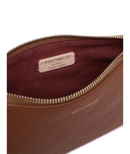 COCCINELLE BEST CROSSBODY Minibolso de piel co&ntilde;ac - Bolsos Mujer - 5