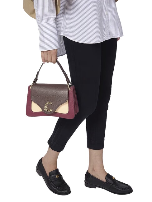 C-ME TRICOLOR Bolso de mano, con bandolera ribe/brun/betul - Bolsos Mujer