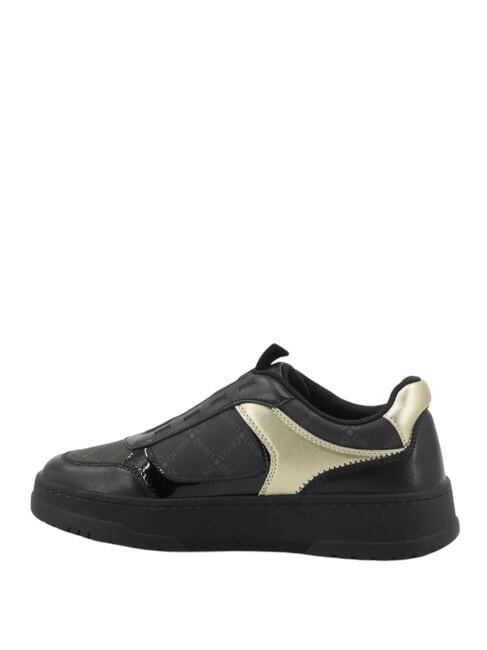 ME 05 Zapatillas negro/marr&oacute;n/dorado claro - Zapatos Mujer