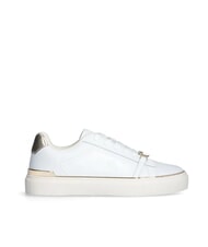 LIUJO KIKI 01 Zapatillas de cuero blanco / dorado claro - Zapatos Mujer - 2