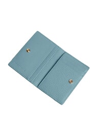 COCCINELLE METALLIC SOFT Cartera de cuero azul &aacute;rtico - Carteras Mujer - 2